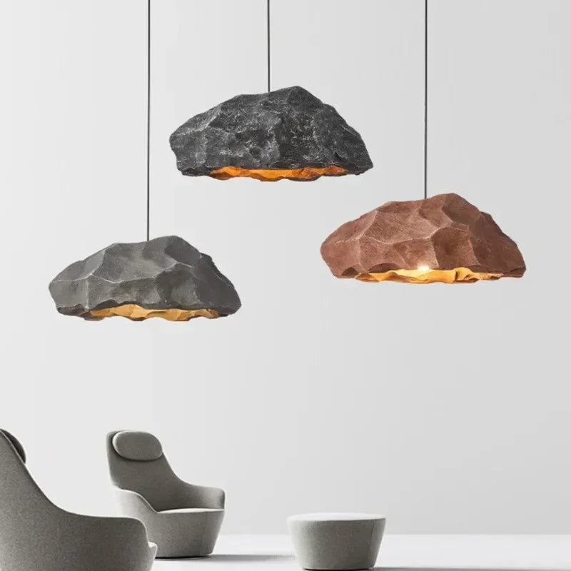 Wabi Sabi Minimalist LED Pendant Light for Modern Home Decor