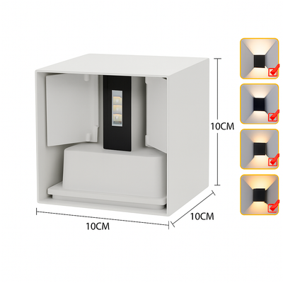 Applique extérieure en lumière blanche 6000 K