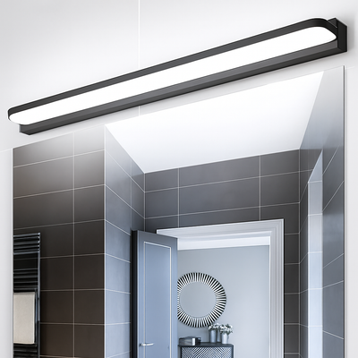 Applique murale inox en blanc chaud