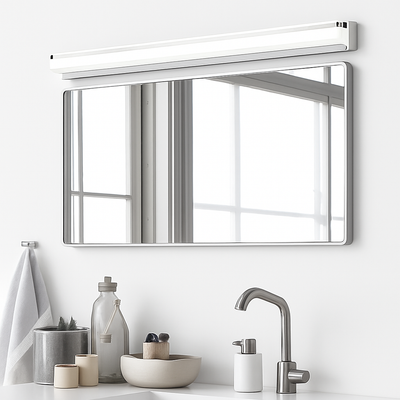 Applique murale inox en blanc froid