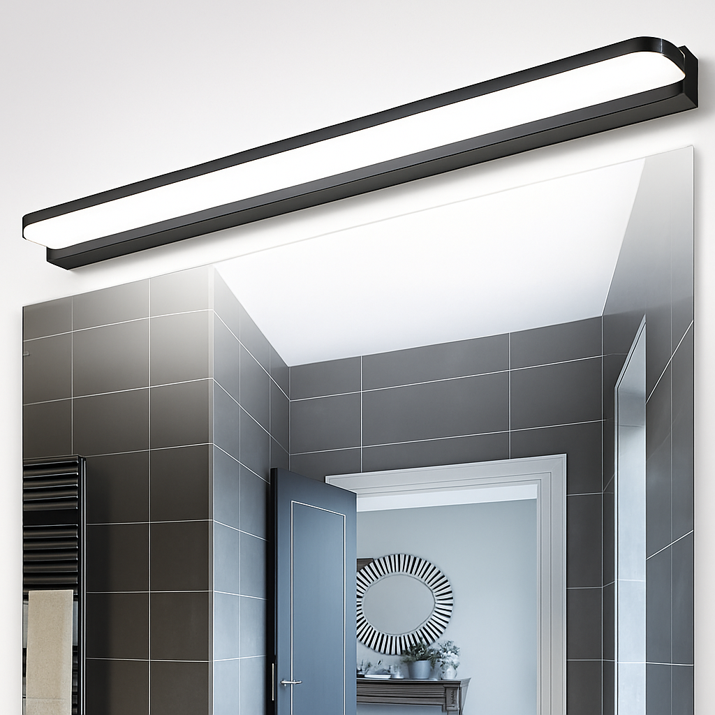 Applique murale inox LED pour miroir