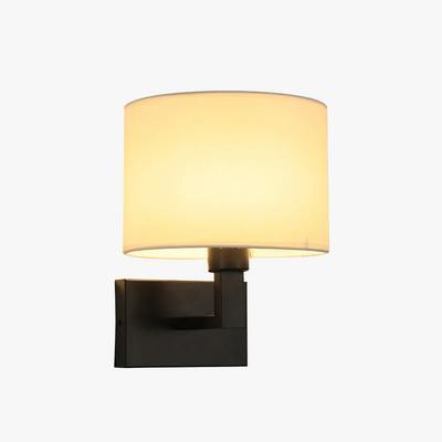Applique murale moderne en tissu avec LED