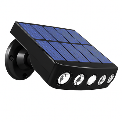 Applique solaire à détecteur de mouvement pour l'extérieur