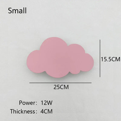 Lampe nuage murale en lumière naturelle 4000 K